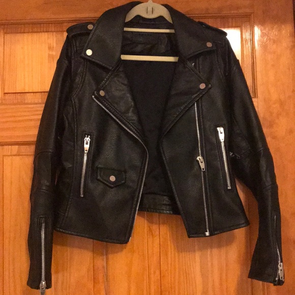 Blank NYC Jackets & Blazers - Blank NYC Leather Moto Jacket Size Small